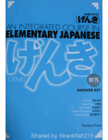 GENKI- Answer Key.pdf